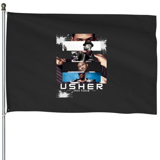 Discover Usher 2024 Tour House Flags