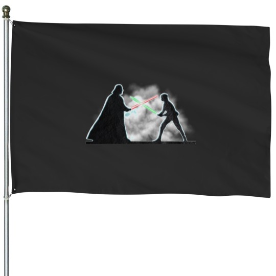 Discover Vader Luke duel House Flags