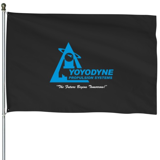 Discover Yoyodyne Propulsion Systems (white text) House Flags