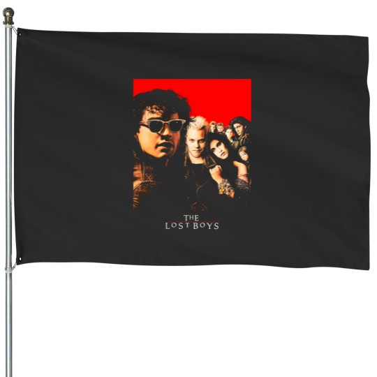 Discover The Lost Boys Movie House Flags