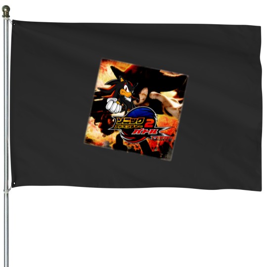 Discover Shadows the hedgehogs the ultimate lifeform House Flags