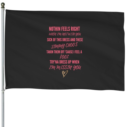 Discover TShontelle-song lyrics Fitted Scoop House Flags
