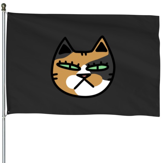 Discover Carmen the Cat Kitty Collection House Flags