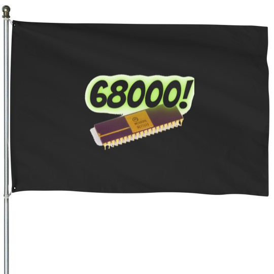 Discover Motorola 6800 Microprocessor House Flags