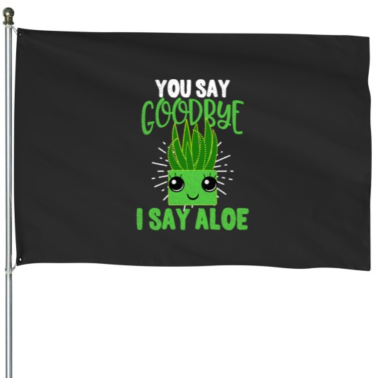 Discover Aloe Vera Gift House Flags