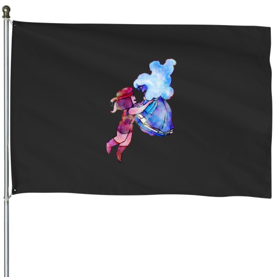 Discover Ruby and Sapphire House Flags