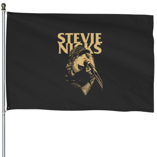 Discover Stevie Nicks Anime Portrait House Flag
