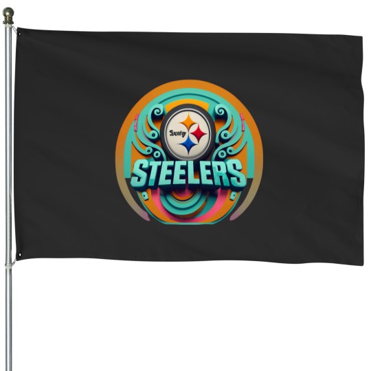 Discover steelersss Art Design Essential House Flags
