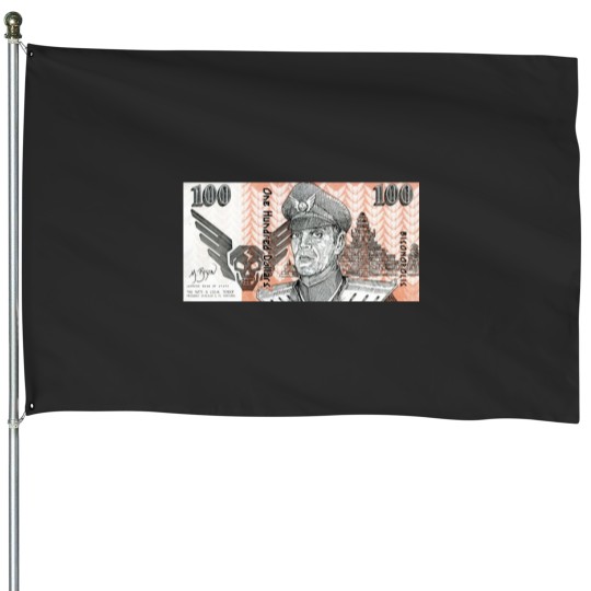 Discover Bison Dollar House Flags