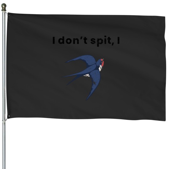 Discover I Swallow Active House Flags