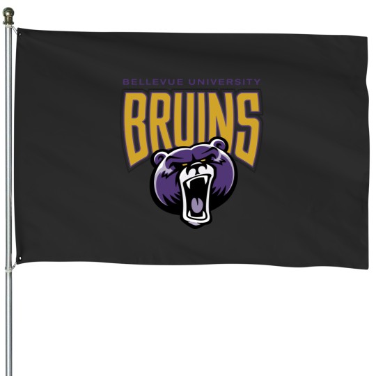 Discover College Of Bellevue Bruins Sport Team House Flags