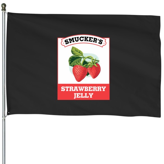 Discover Smucker's Strawberry Jelly Halloween Costume House Flags