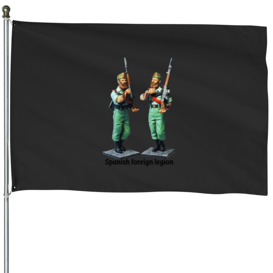 Discover Spanish Foreign Legion 6002 House Flags