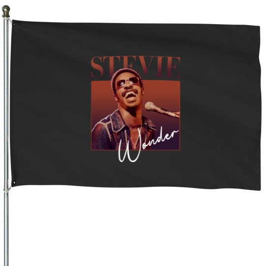 Discover New  Stevie Wonder House Flags Gift Funny Men All Size House Flags