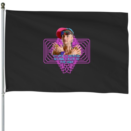 Discover RiFF RAFF SPONGE QUOTE House Flags