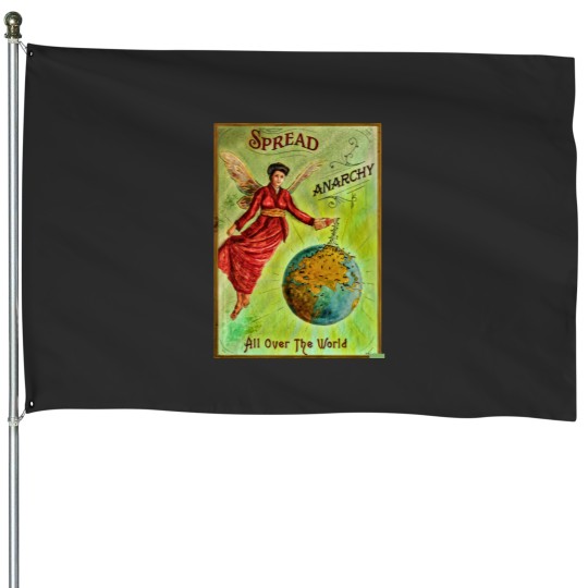 Discover Spread Anarchy House Flags