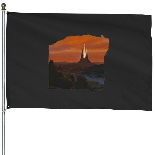 Discover The Ivory Tower Sticker House Flags
