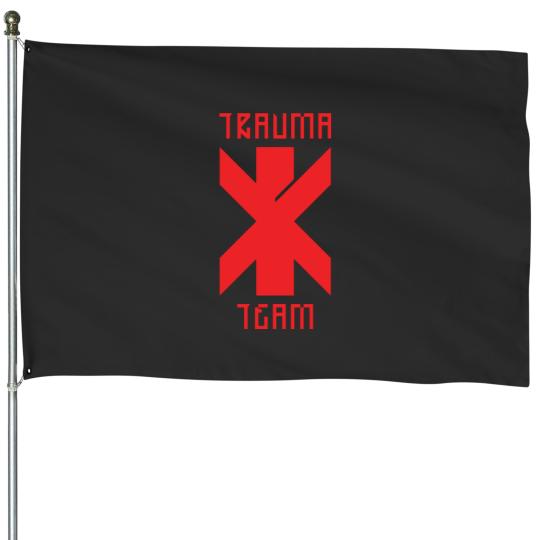 Discover Trauma Team House Flags