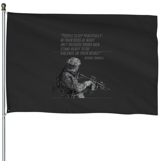 Discover Us Military - Airborne Rangers House Flags
