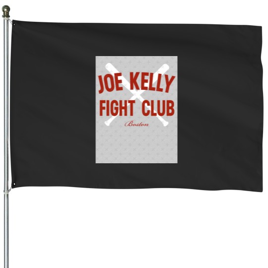 Discover Vintagess Distressed Red Tee Joe Kelly Fight Club Shirt for Boston Fans Essential House Flags