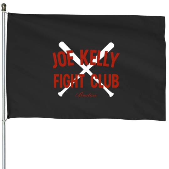 Discover Vintagess Distressed Red Tee Joe Kelly Fight Club Shirt for Boston Fans Essential House Flags
