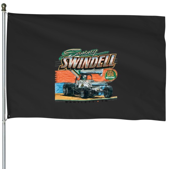 Discover Vintage!!! 1987 Sammy Swindell Kodiak Sprint Car House Flags