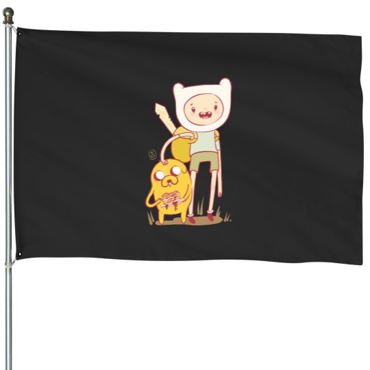 Discover Adventures & Bacon Pancakes House Flags