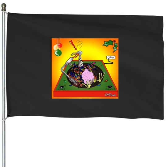 Discover Do-Rag Postcard House Flags