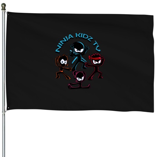 Discover ninja kidz tv House Flags