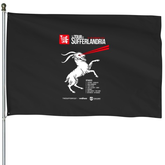 Discover Tour of Sufferlandria 2021 House Flags