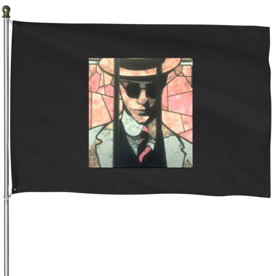 Discover The Corinthian stained glass House Flags