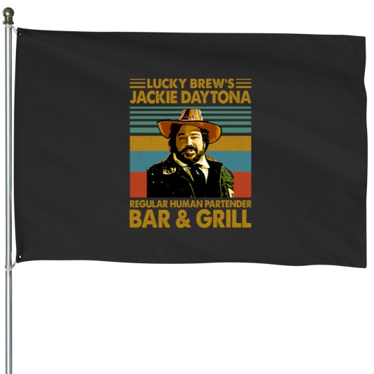 Discover Lucky Brews Jackie Daytona Regular Human Partender Bar amp Grill Essential House Flags
