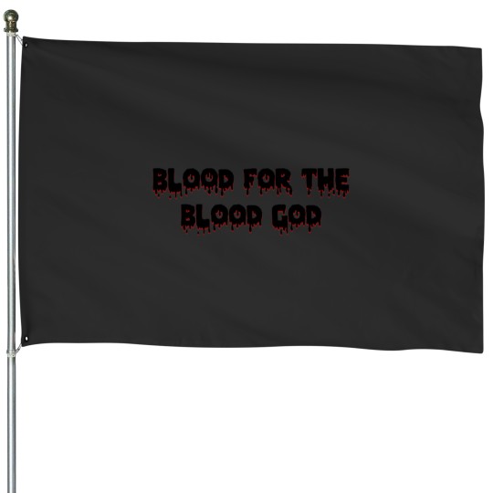 Discover Blood For The Blood God (Technoblade) House Flags
