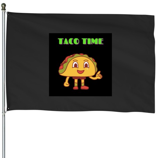 Discover TACO TIME House Flags