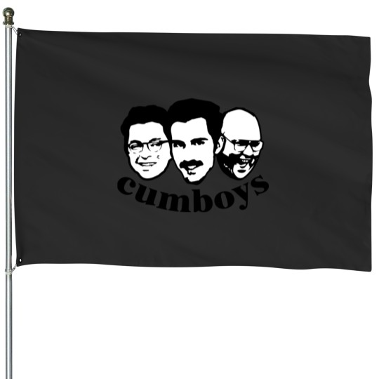 Discover Cum Town Trio Merchandise House Flags