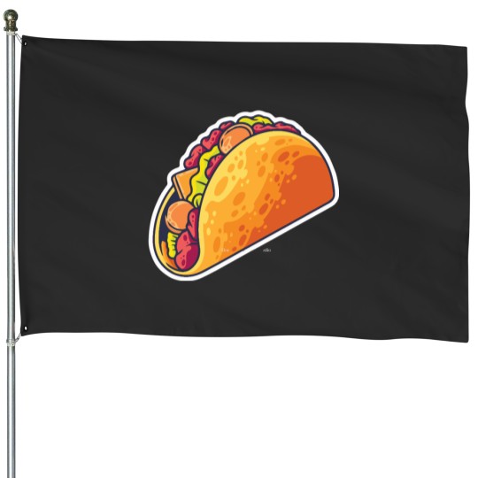 Discover The Tacos House Flags