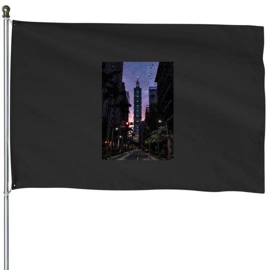 Discover My favorite landmark~ House Flags