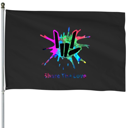 Discover Share love for Kids and young Tank Top House Flags
