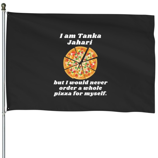 Discover Impractical Jokers Tanka Jahari Pizza House Flags
