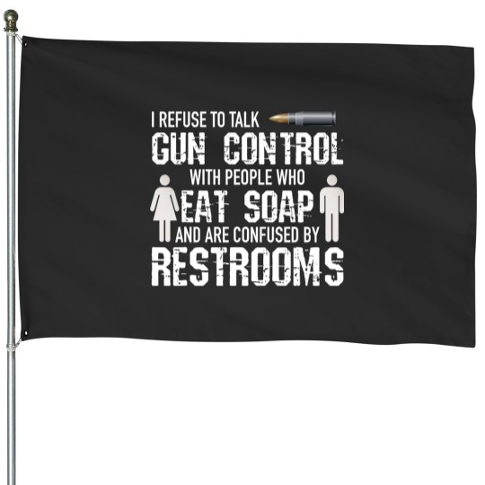 Discover 2nd Amendment Tee for Men gunss Rights Tee Pro gunss Debate House Flags