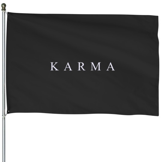 Discover Karma is my boyfriend! MidNights House Flags