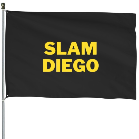 Discover Slam Diego House Flags