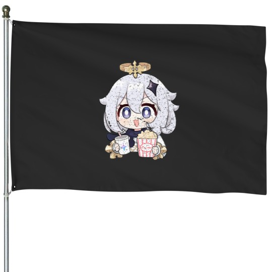 Discover Genshin impact Paimon House Flags