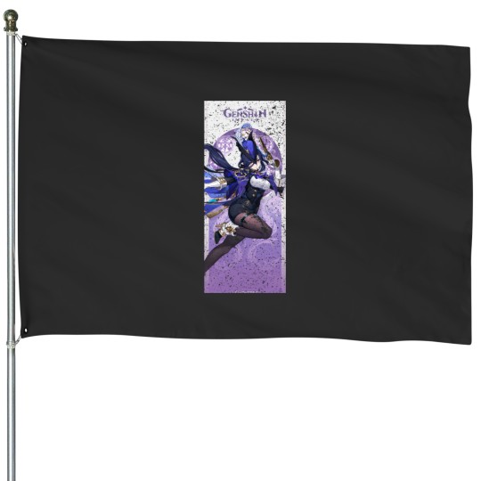 Discover GENSHIN IMPACT CLORINDE SHIRT House Flags