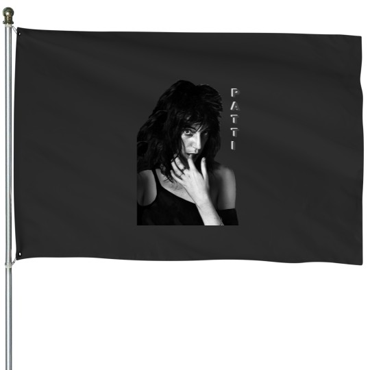Discover Patti Smith, Patricia black and white House Flags
