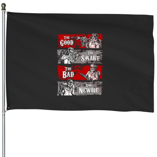 Discover Ghost Wranglers House Flags