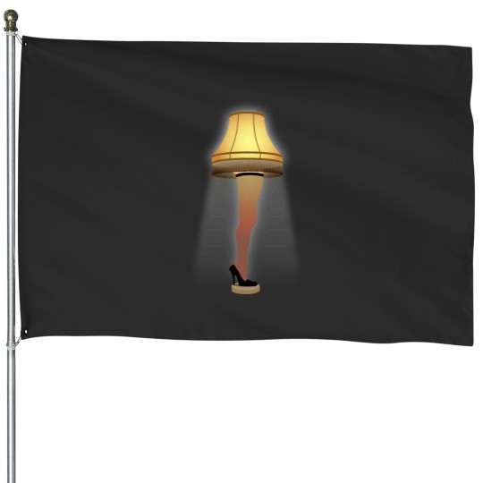 Discover A Christmas Story - Leg Lamp House Flags