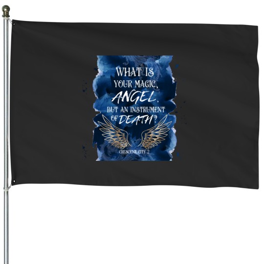Discover Instrument of Death - Crescent City House Flags