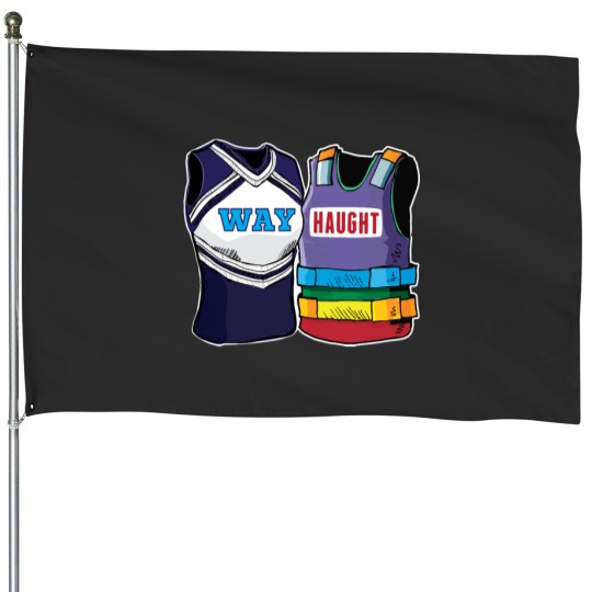 Discover WayHaught Wynonna Earp Rainbow Vests House Flags