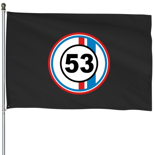 Discover Herbie The Love Bug No.3 1057 House Flags